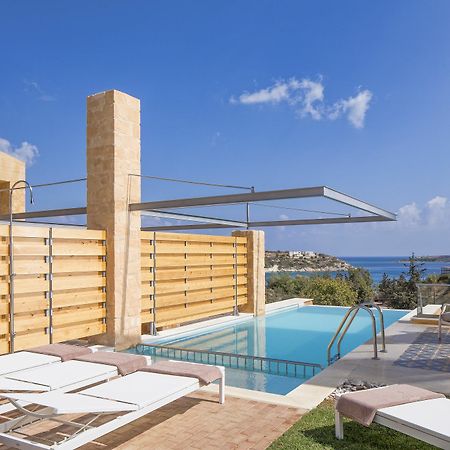 Olea Villas - Infinity Pool, Hot Tub, Sea Views Marathi  Exterior photo